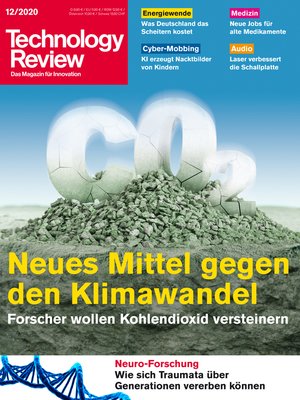 cover image of Technology Review 12/20